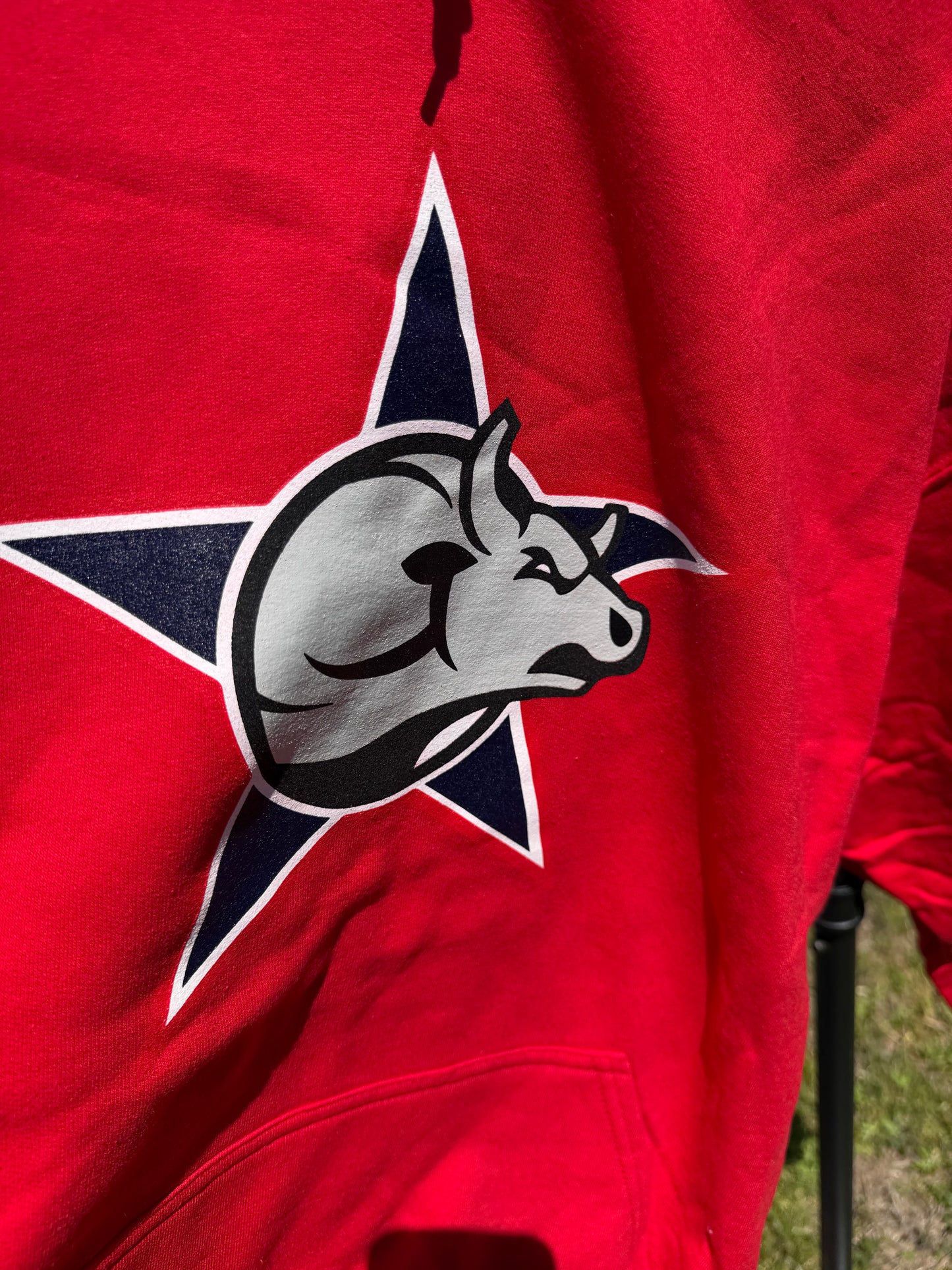 ABBI Red Star Hoodie