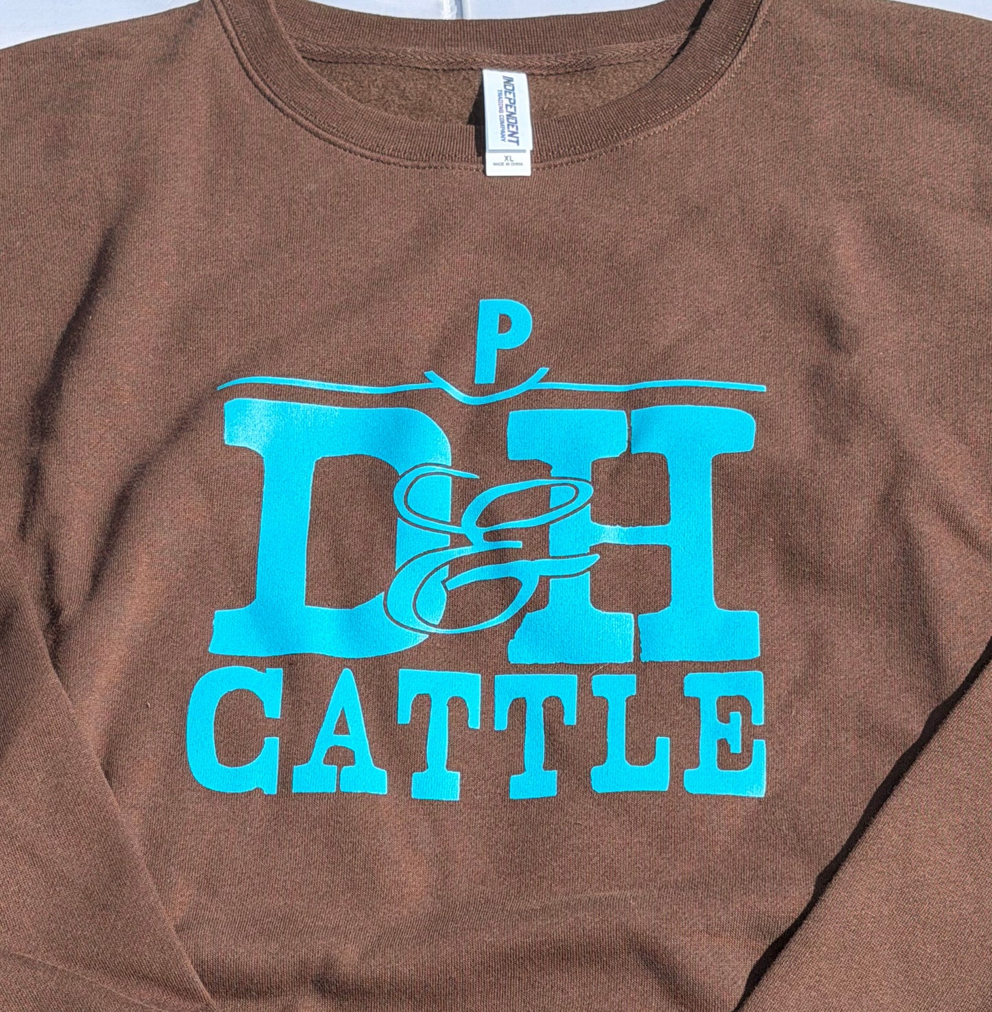 D&H Brown Crewneck