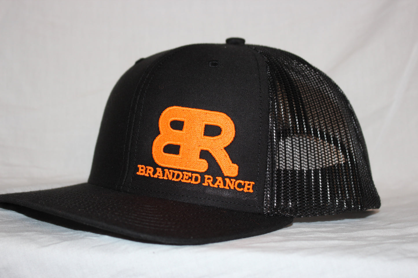 Branded Ranch Orange and Black SnapBack