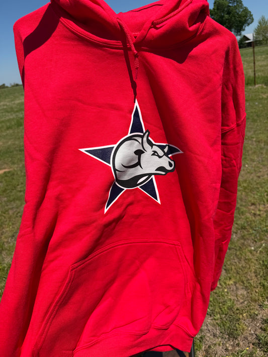ABBI Red Star Hoodie