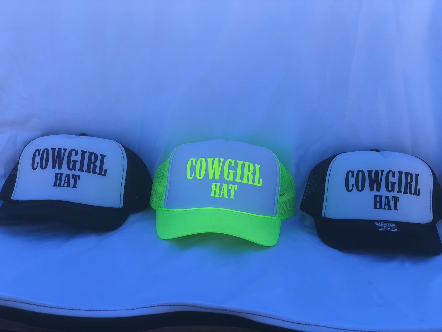 Cowgirl Hat Foam Trucker Cap