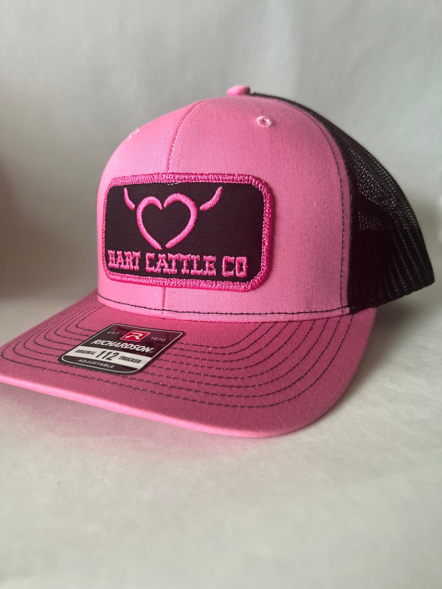 Hart Cattle Co. Patch Pink and Black