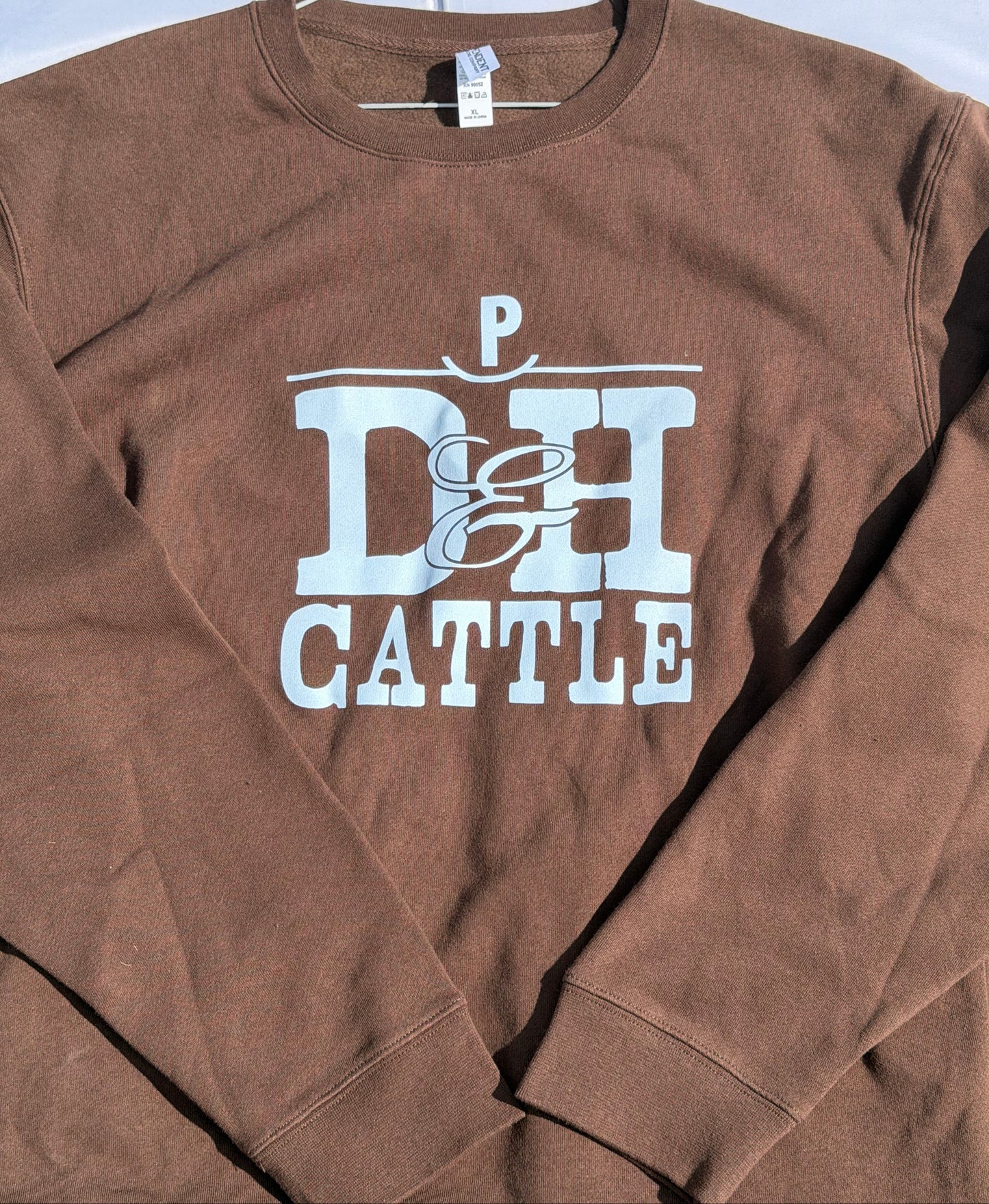 D&H Brown Crewneck