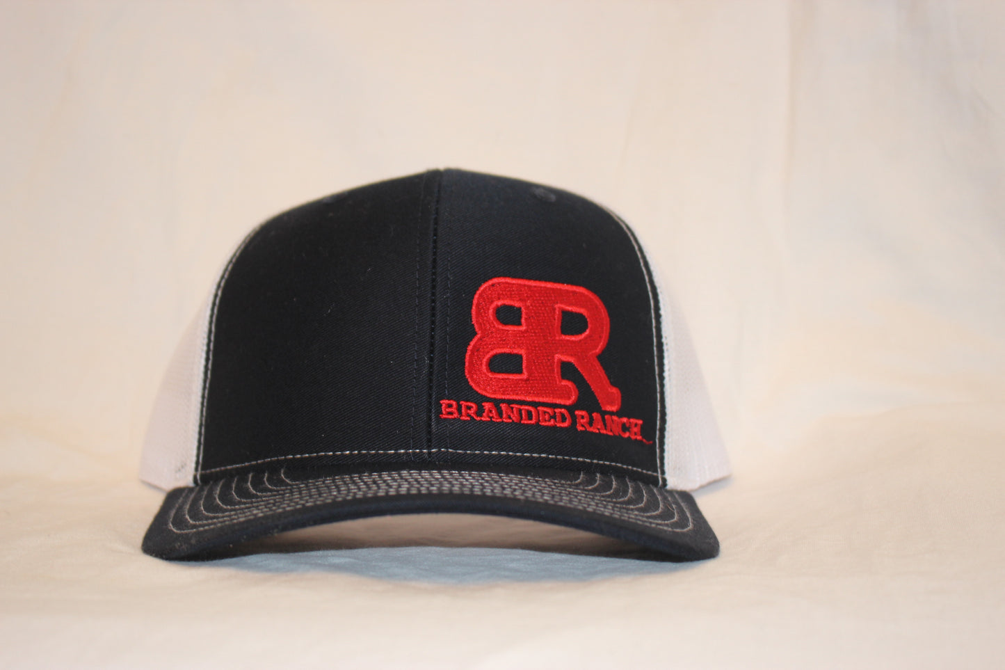 Branded Ranch Navy and White Snapback