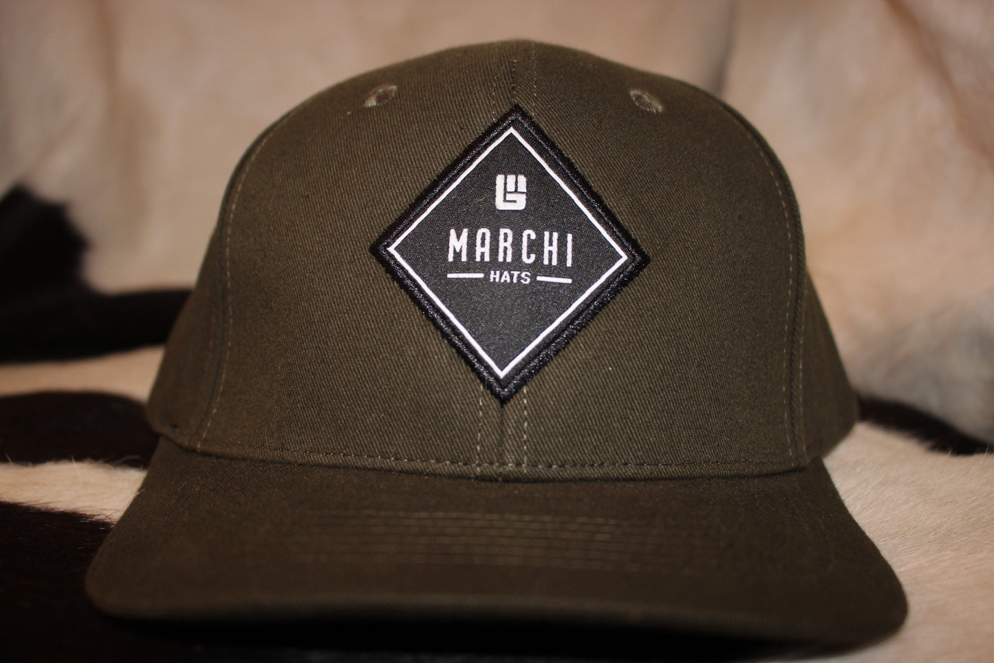 Military Green Patch Hat