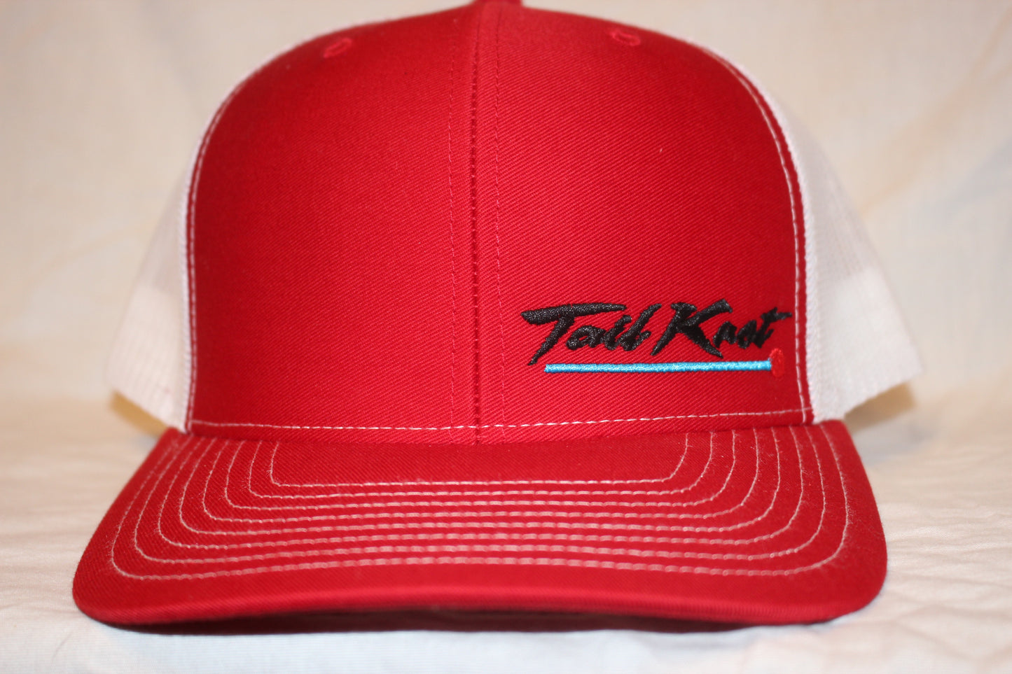 Tail Knot Red Snapback