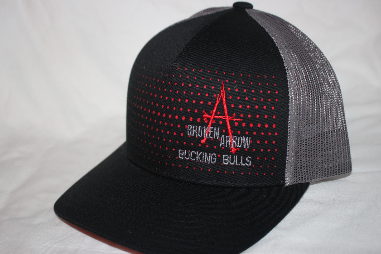 BA Black and Red  and Grey Snapback