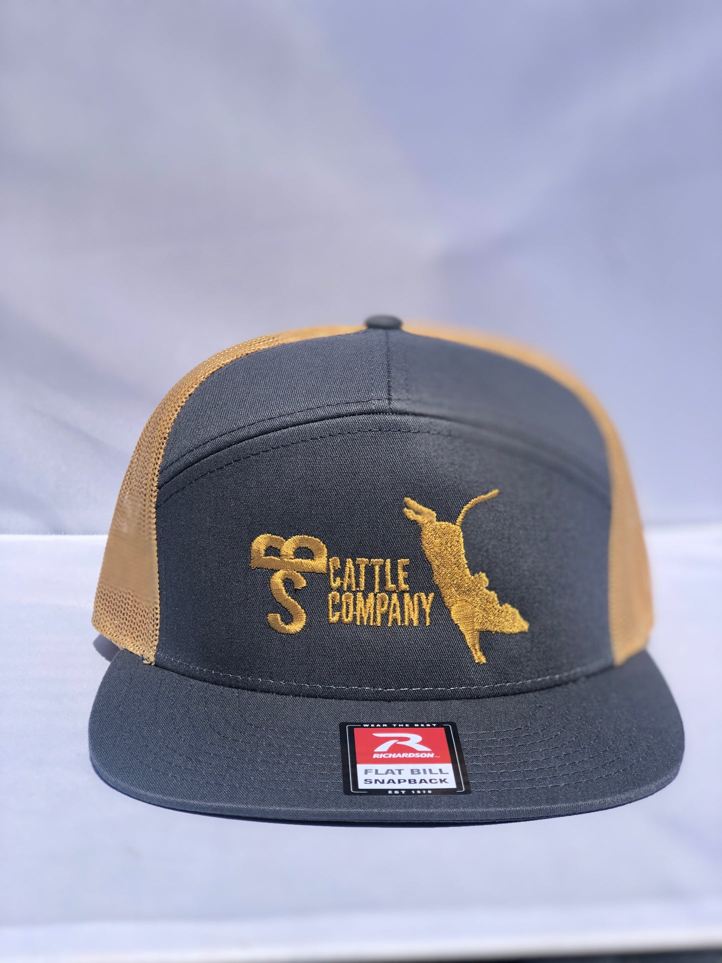 BS Cattle Charcoal and Gold
